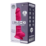 Boite du gode pénis imposant de la marque SilexD, Gode Vibromasseur double densité rose 20cm - ooh my god