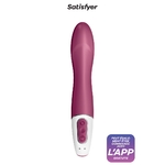 Vibromasseur-point-G-connecté-chauffant-Big-Heat-satisfyer