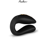 double-stimulateur-couple-sextoy-vibrant-silicone-flexible-couleur-npir-noir-imprimé-léopard