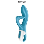 Vibromasseur-Rabbit-Embrace-Me-Bleu-Satisfyer-rabbit-double-stimulation-inversée-ooh-my-god
