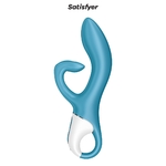 Vibromasseur-Rabbit-Embrace-Me-Bleu-Satisfyer-stimulation-vagin-clitoris-grandes-lèvres-ooh-my-god