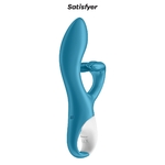 Vibromasseur-Rabbit-Embrace-Me-Bleu-Satisfyer-sextoy-double-fonction