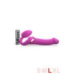Gode-ceinture-télécommandé-Multi-Orgasm-Fuchsia-taille-L