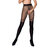 collants noirs ouverts à l'entre-jambes