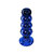 the-radiant-plug-vibrant-design, Ooh my god, plug vibrant bleu, en verre, photo debout