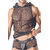 Hoodie Ares d'Anaïs for Men, ooh my god, Débardeur Homme Lingerie sexy masculine Anaïs Lingerie Tissu wetlook Mesh noir Polyamide Élasthanne Confort Style, photo sans capuche