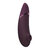 Womanizer Next violet avec ses 2 têtes de stimulation interchangeables en silicone vu de profil - Ooh My God