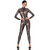 Ooh My God - Combinaison 3 zips Moondust F429 Noir Handmade, photo 1
