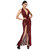 Ooh My God - Robe longue Masquerade F424 Noir Handmade, photo 1