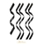 set-de-5-bandeaux-noirs-satin-sweet-caress