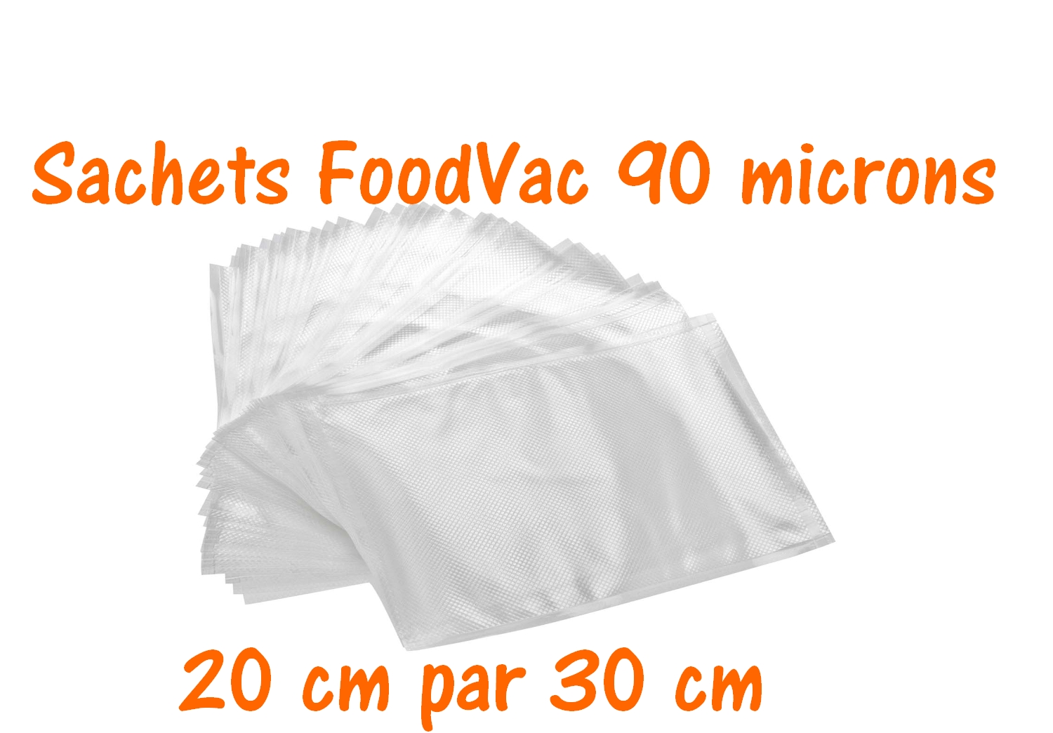 sachets foodvac 20cm-30cm