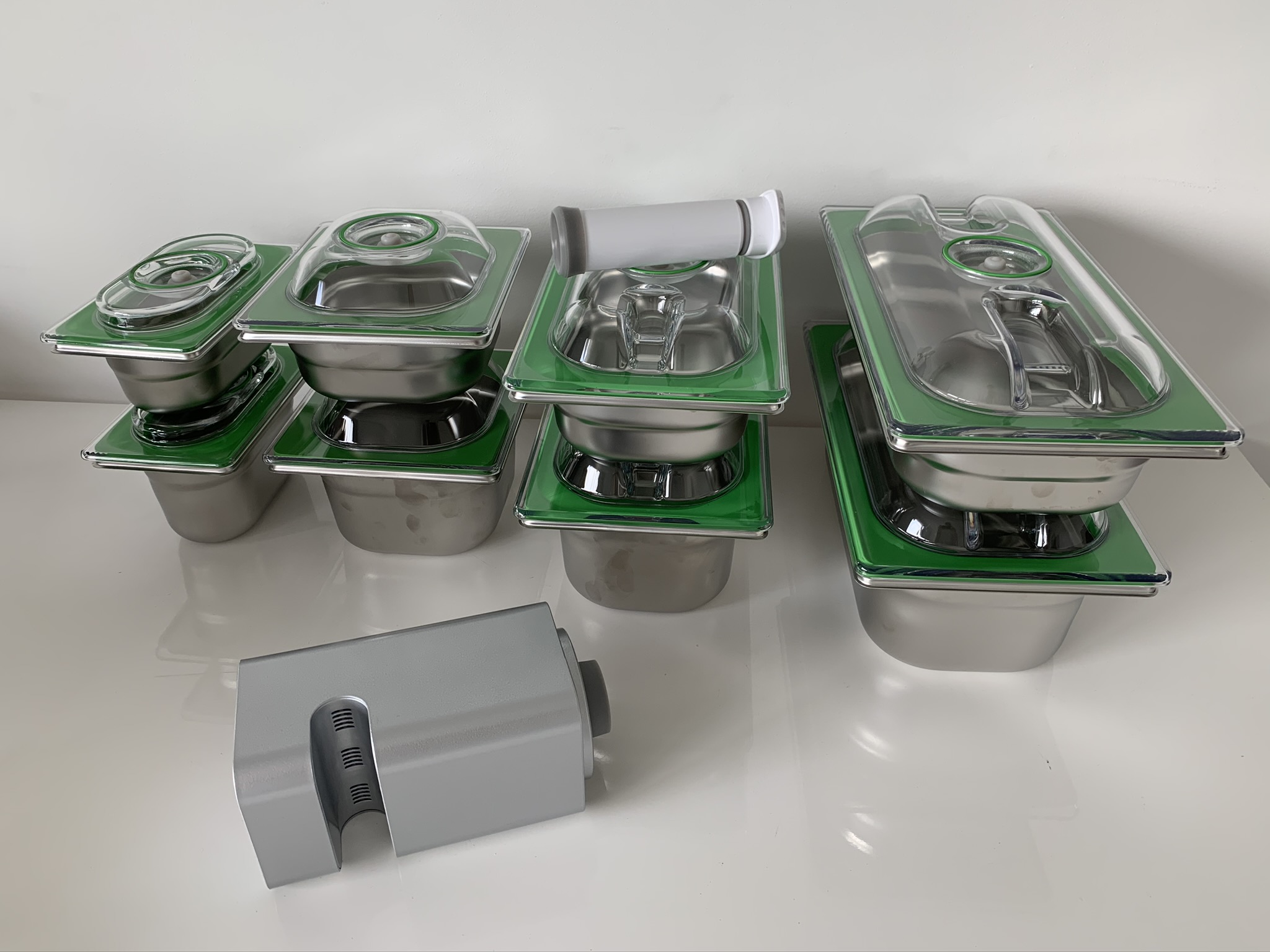 boites inox gastro lot premium