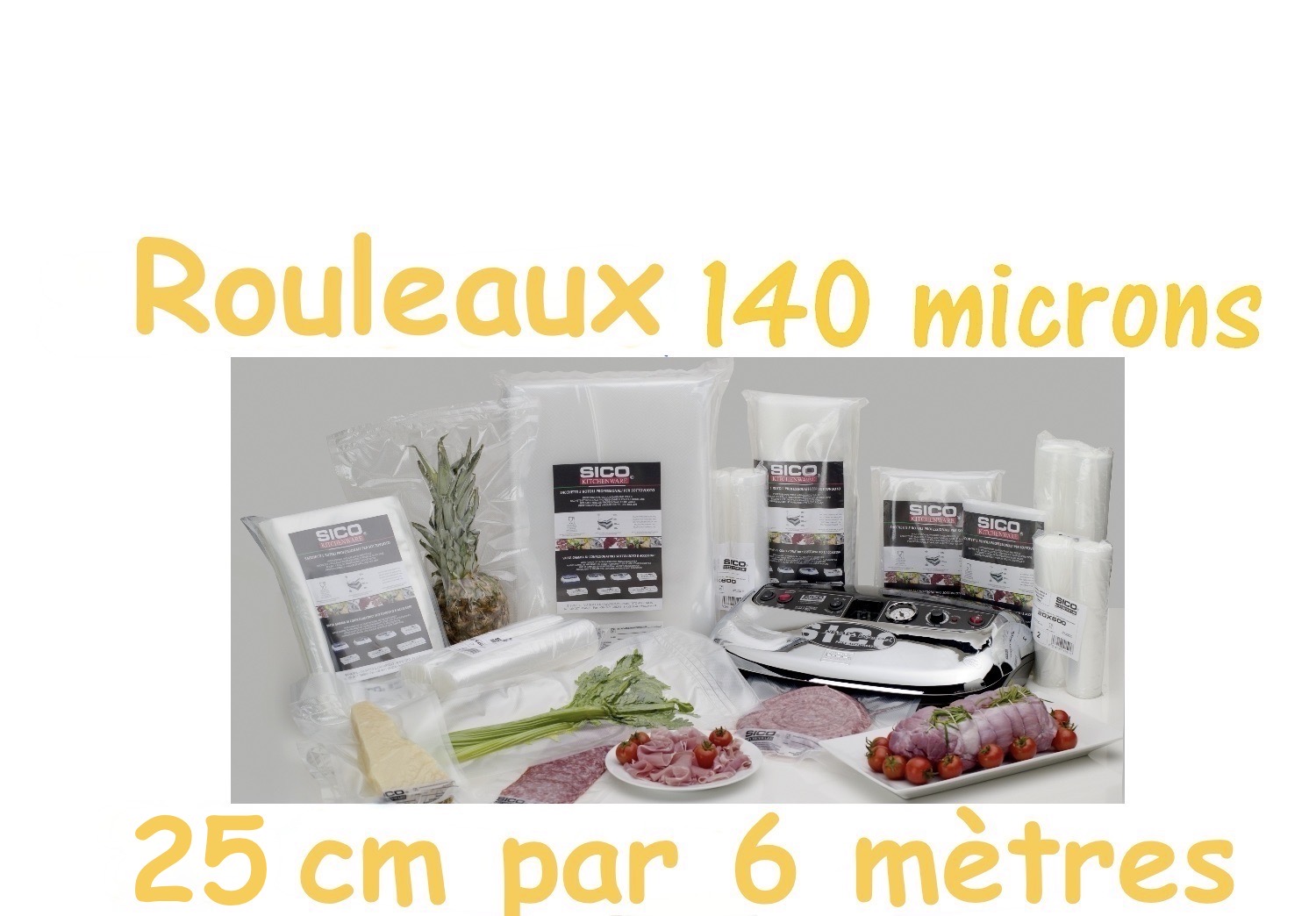 Rouleaux 25 cm par 6 mètres