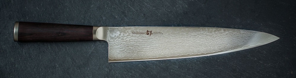 Couteau Chef 21cm Japonais damassée 33 couches Miyako