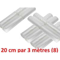 Lot De 2 Rouleaux Gaufrés Alimentaires Le Pratique - 30 X 600 Cm - Sous Vide