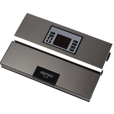 FoodVac INOX PRO 30. Bati Inox Double Soudure 31 cm , 290 W ; jusqu'à 920 mb de vide ; aspiration 20 L / min ; Prog de fidélité : 10€ de remise sur une prochaine commande ! Unique : Garantie 10 ans en option (voir conditions)