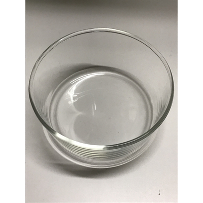 Récipient en verre pour boite Vacsy ronde diamètre 23 cm