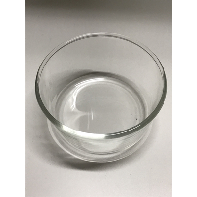 Récipient en verre pour boite Vacsy ronde diamètre 18 cm