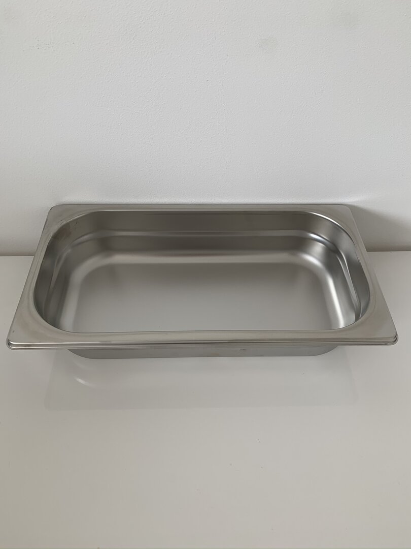 Bac GN 1/3 Gastronorme Inox 5,7L Profondeur 150mm - Cuve Gastro Empilable
