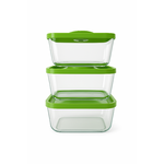 lot 3 boites verres 1,5 L