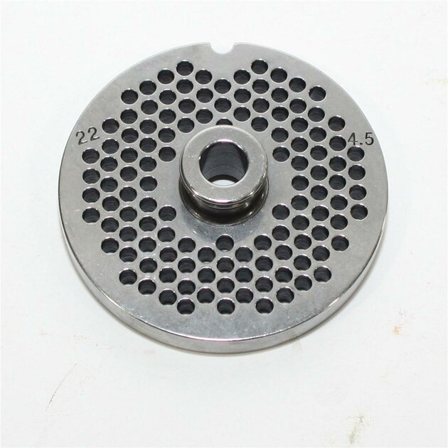 Kit Grilles Et Couteau Pour Hachoir à Viande N°5 - Diamètre Trous 4mm Et 8mm - Compatible Lave-Vaisselle