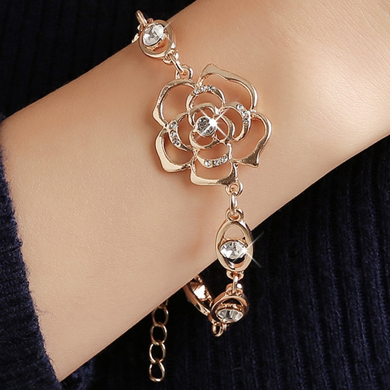 bracelet_cadeau_rose_fleur_cristal