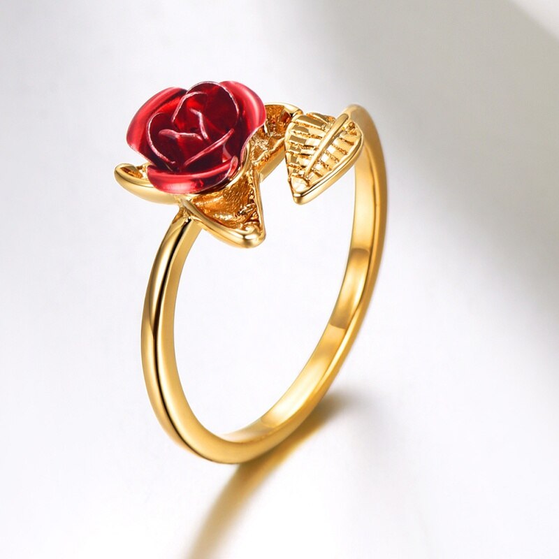 bague-fleur-rose-or