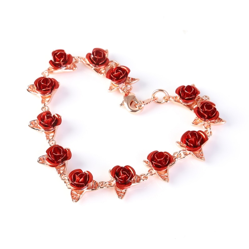 bracelet-12-fleur-rose-rose