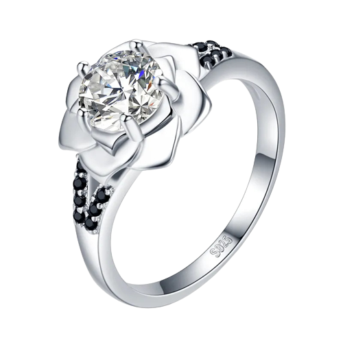 Bague_argent_fleur_diamant