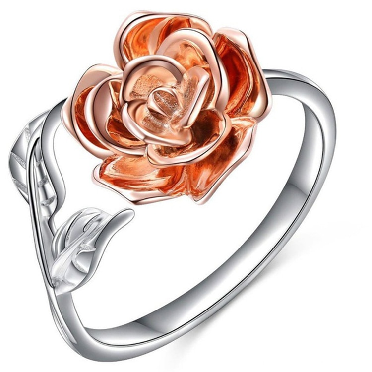 bague_rose_fleur_argent