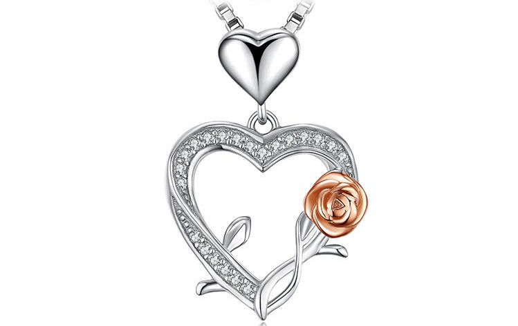 Collier_Coeur_Fleur_Rose_Argent