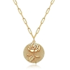 Collier_rose_fleur_or_plat