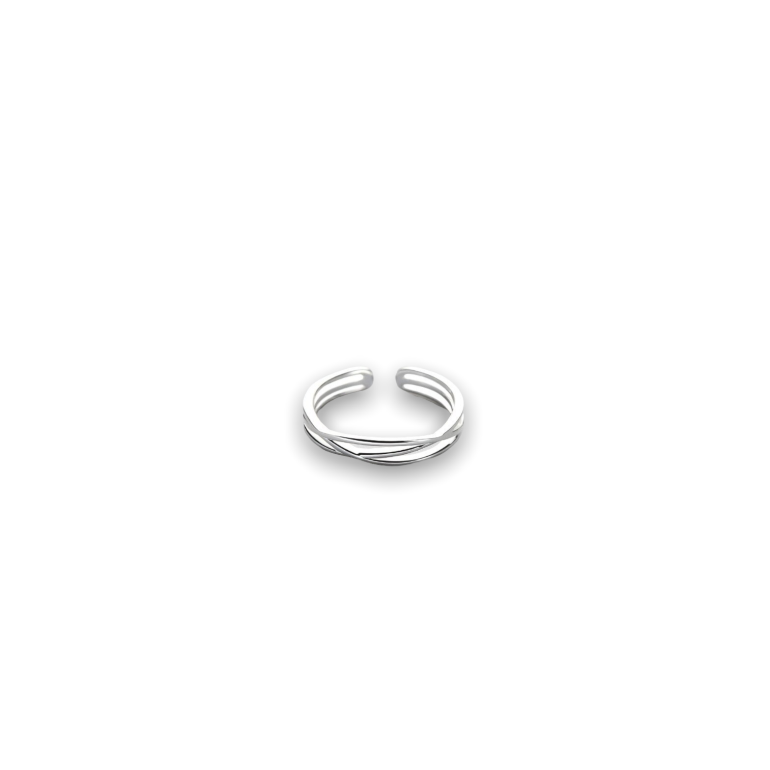 Bague Croisée exposée Elia