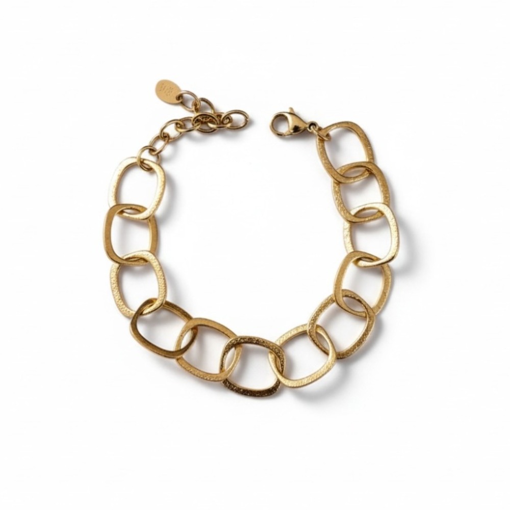 SVNX - Bracelet à gros maillons - Argenté