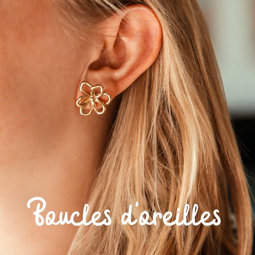 Catégorie Boucles d'oreilles - illustration avec le modèle Maribelle