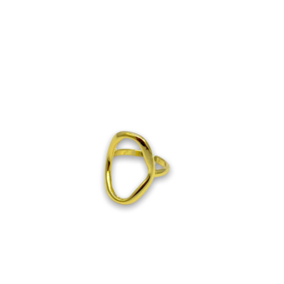 Bague Originale plaquée or exposée Joséphine