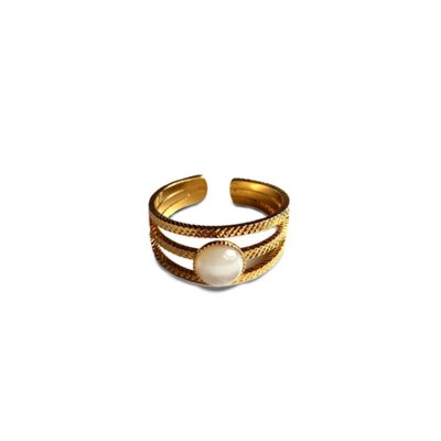 Bague Nacre exposée Eugénie