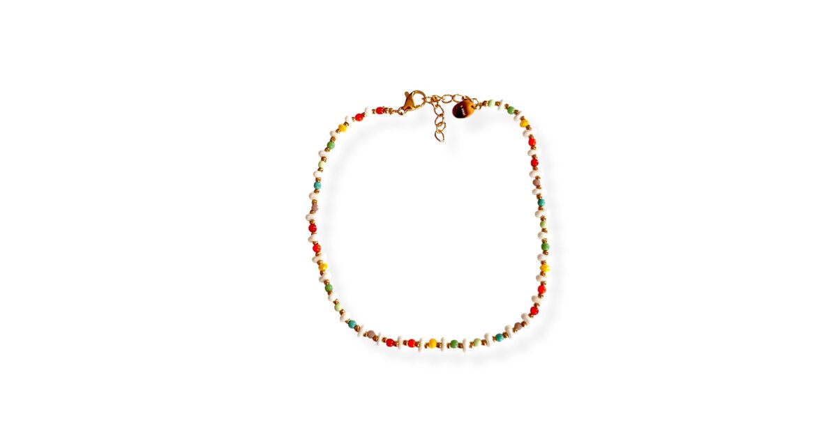 24pcs Bracelets De Cheville Perlés Boho - Bijoux De Pied Colorés Pour Femmes Et Filles