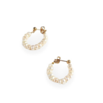 Boucles d'Oreilles Perles exposées Alexine
