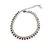 bracelet pampilles argent modele petites pampilles rondes sur chaine expose fond blanc bridget
