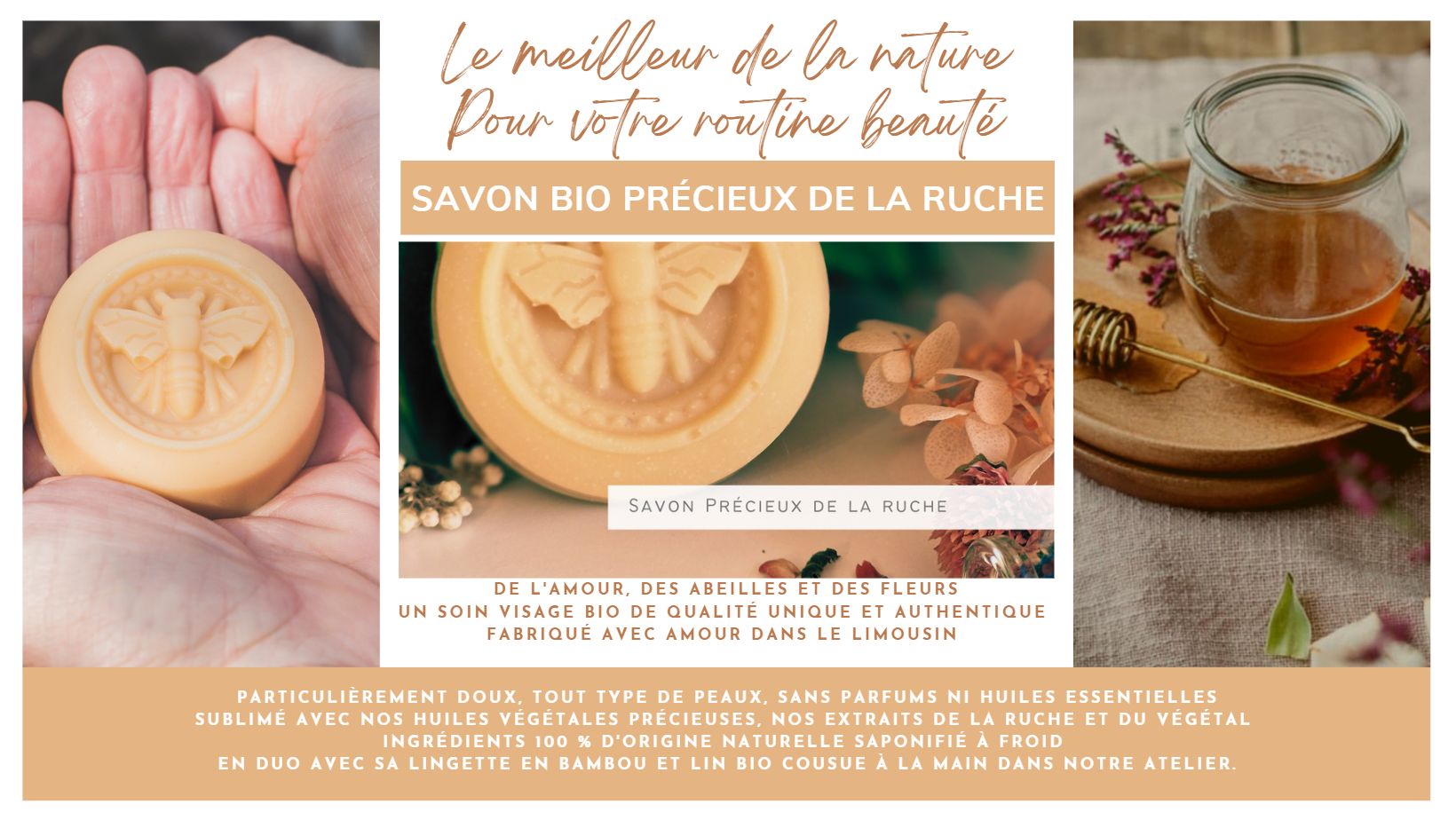 savon bio de la ruche