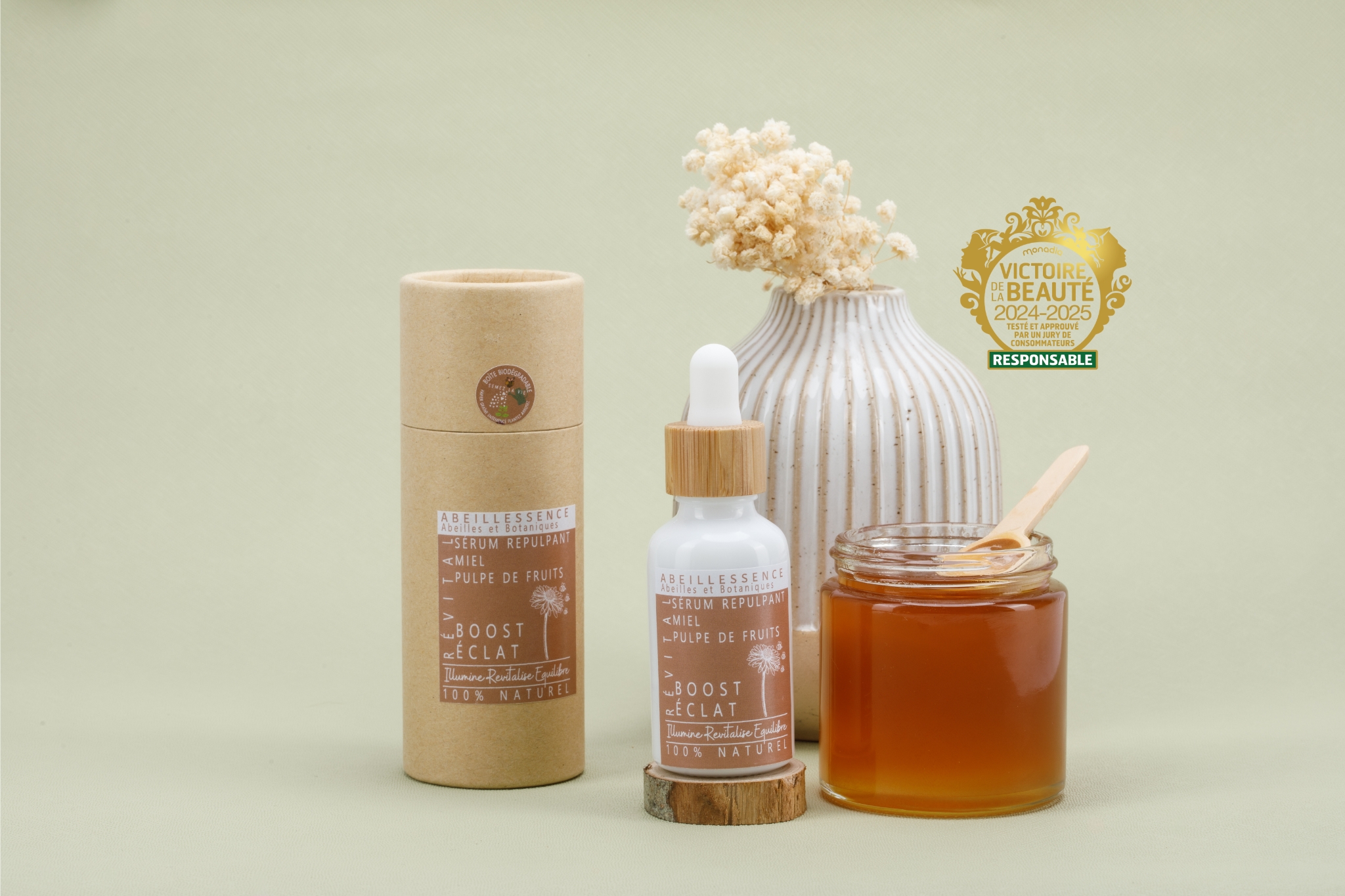 Soin naturel miel et fruits
