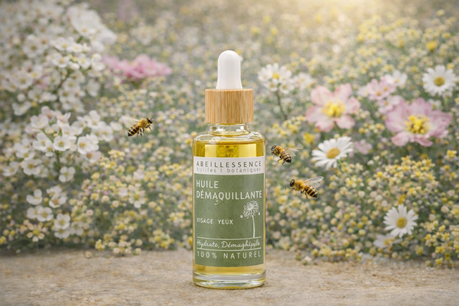Huile démaquillante régulatrice Phyto Abeillessence