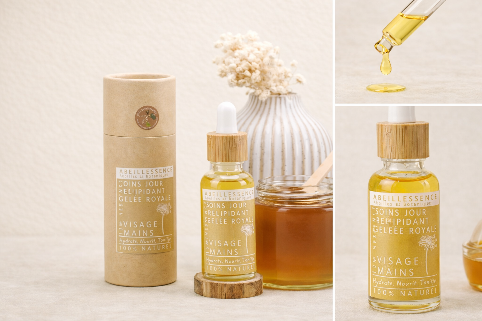 Soin gelee royale immortelle