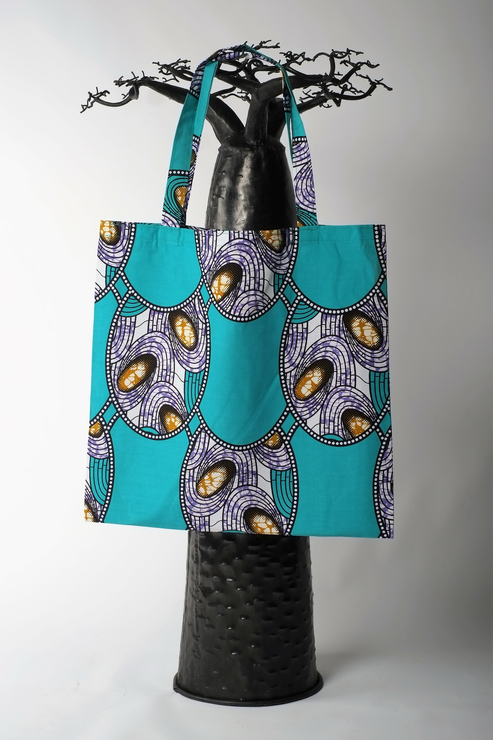 Tote bag en wax du Sénégal