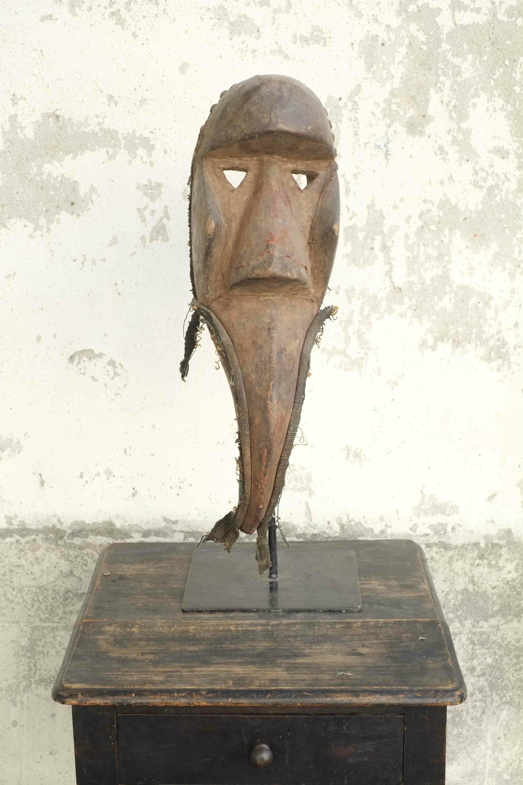 Masque africain en bois Kran - Côte d\'Ivoire