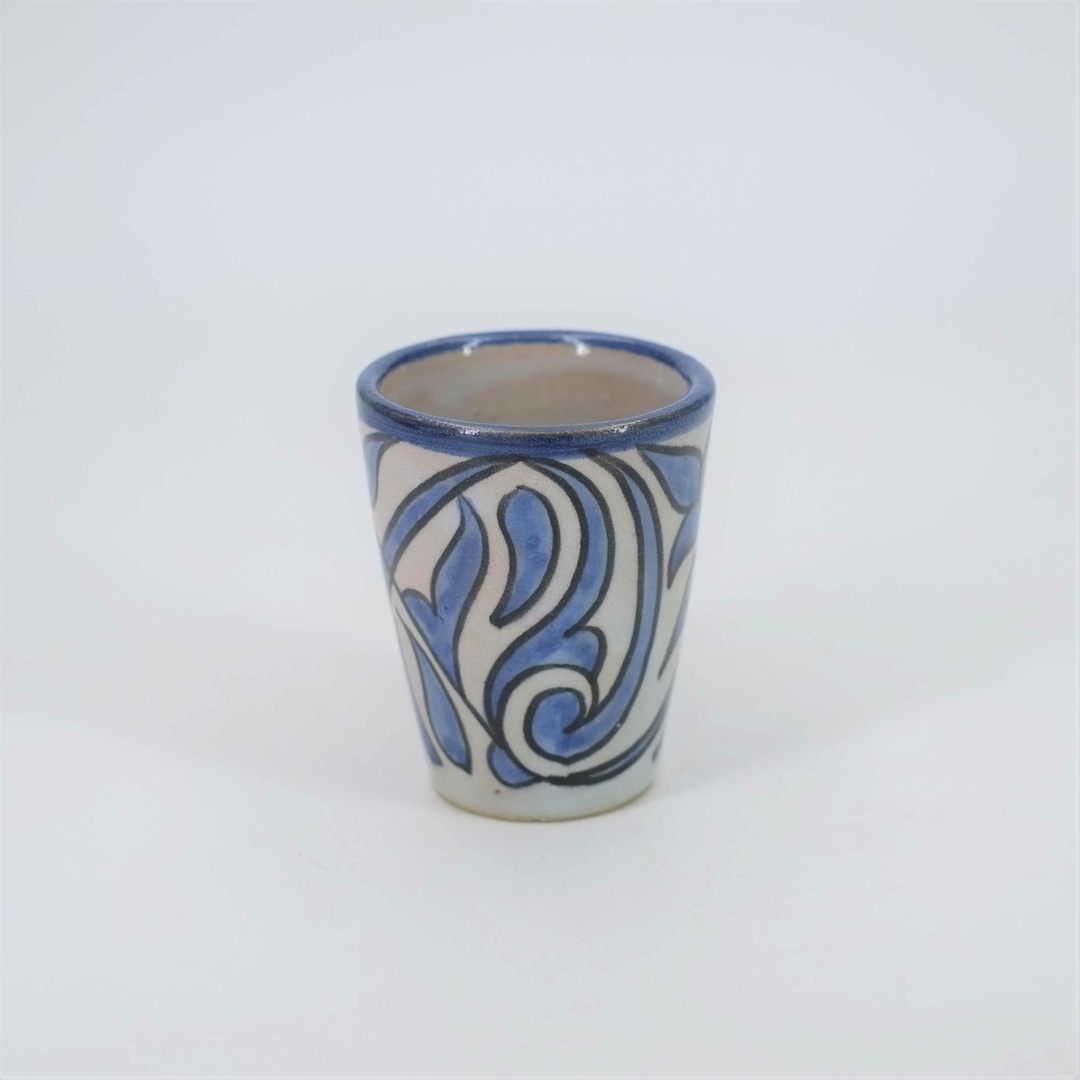 Ensemble de 6 Tasses à Café Roses et Dorées - | Boutique Déco & Art de Table au Maroc | Accessoires Maison
