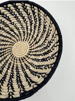 Panier Raphia Coeur Rice - Pastel Shop