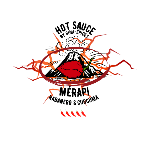 Sauce piquante Mérapi - Force 5/5