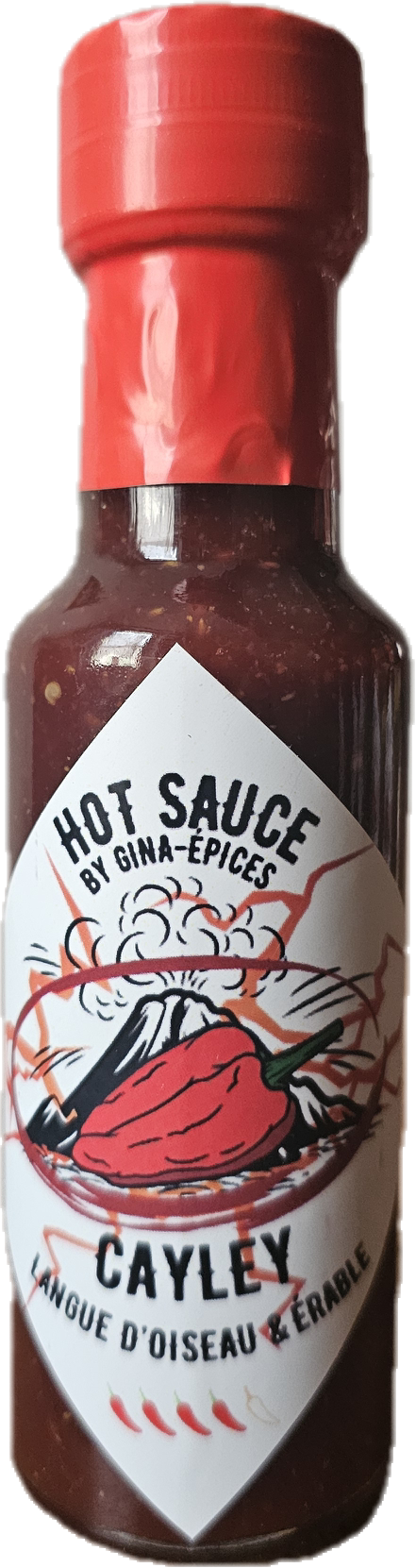 sauce piquante gentille myrtille hot ones